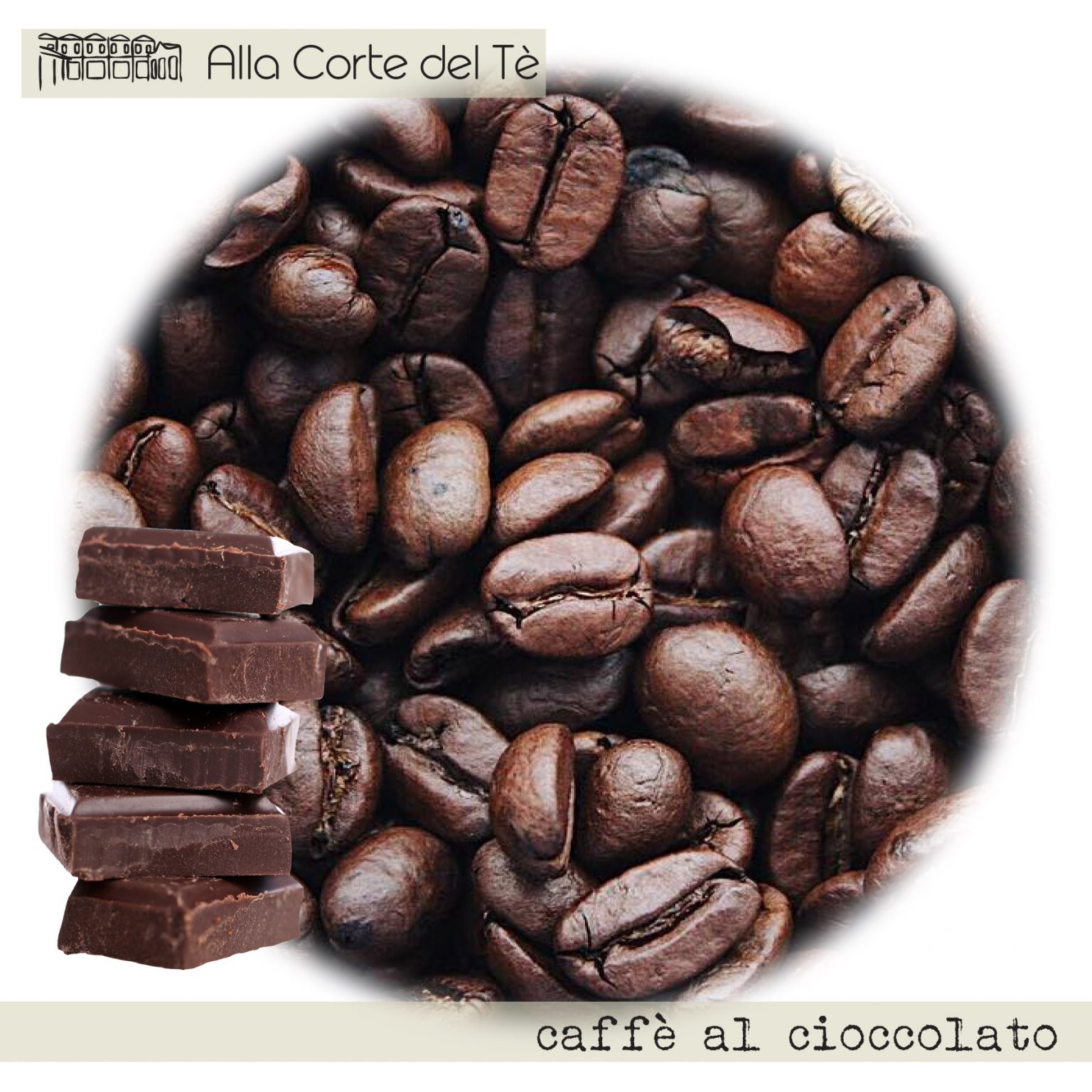 chicco di caffe al cioccolato