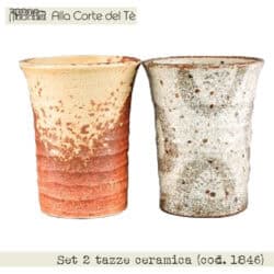 Set 2 tazze ceramica (cod. 1846)
