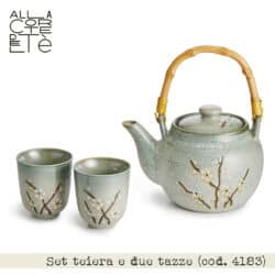 Set teiera e due tazze (cod. 4183)